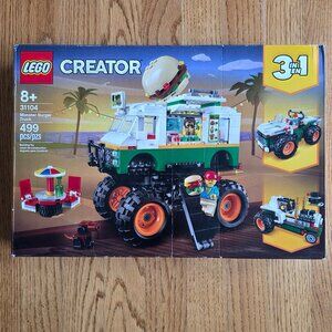 LEGO Creator 3-in-1 Monster Burger Truck | Retired #31104 NEW